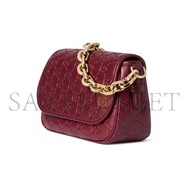 G*u*i gg emblem small shoulder bag ‎847448 (20.5*13*7cm)